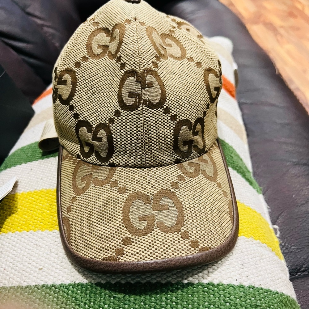 Gucci oversized GG hat 60cm